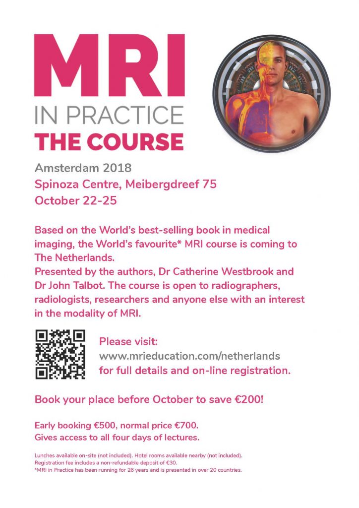 Spinoza hosts “MRI in practice” course Spinoza hosts